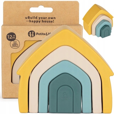 PETITE&MARS silikonová skládací House Intense Ochre