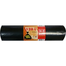 Alufix Vrecia na odpadky PROFI LDPE 120 l 45µm 10 ks čierne