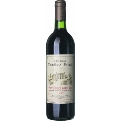 Chateau Tour Grand Faurie Saint-Emilion Grand Cru suché červené 1997 12,5% 0,75 l (holá láhev)