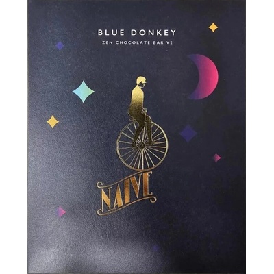 Chocolate Naive Zen blue Donkey spánková oslia darkmilk bez cukru 50 g