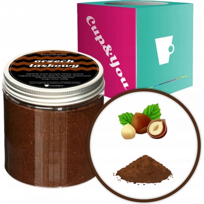 Cup&You Káva aromatizovaná s příchutí LÍSKOVÝ OŘECH mletá ARABICA 200 g