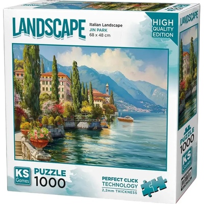 KS Games - Puzzle Jim Park: Italian Landscape - 1 000 piese