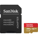 Image 1 of SanDisk Extreme microSDXC 256GB UHS-I/U3/A2/CL10 (SDSQXAV-256G-GN6MA/121587)