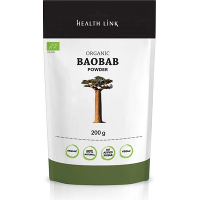 HEALTH LINK Baobab prášek BIO 200 g – Hledejceny.cz