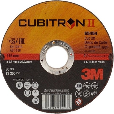 3M Cubitron II Rezny kotúč 125 x 1,0 x 22 mm 65512