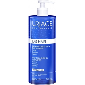 Uriage DS Hair Balancing Shampoo jemný zklidňující šampon 500 ml