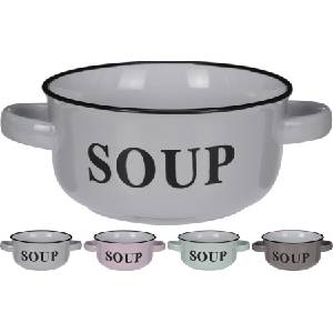  КУПА ЗА СУПА С ДРЪЖКИ soup q97001070 МИКС ЦВЕТОВЕ (q97001070)