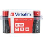 Verbatim ALKALINE BATTERY AA 24 PACK (BOX) (49505) - TechnoGear