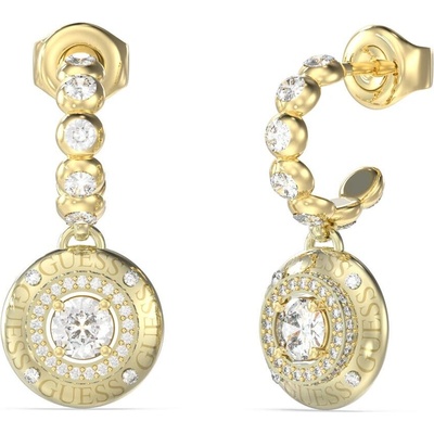 Guess Trblietavé oceľové náušnice s príveskami Sparks JUBE06284JWYGT/U
