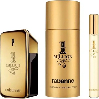 Paco Rabanne 1 Million Комплект - Тоалетна вода, 50 и 10 ml + Дезодорант, 150 ml