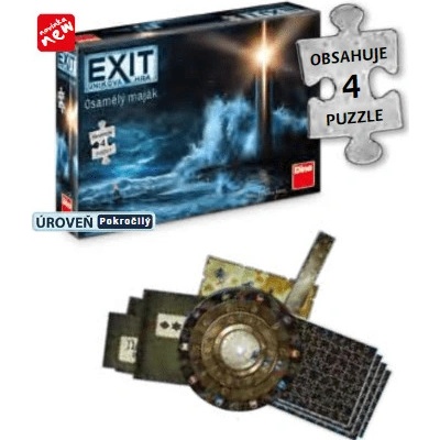 DinoToys EXIT Osamělý Maják 4x po 88 dielov