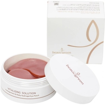 BeauuGreen Пачове за очи Pomegranate & Ruby Hydrogel, 30 x 2 броя