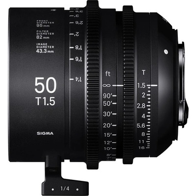 SIGMA CINE 50mm T1.5 FF F/CE METRIC Canon EF