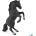 Papo - Фигурка Black Reared Up Horse 51522