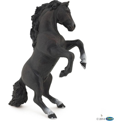 Papo - Фигурка Black Reared Up Horse 51522