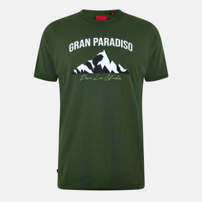 Luke Тениска Luke Men's Arandano Regular Fit T-Shirt - Rifle Green