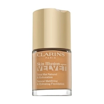 Clarins Skin Illusion Velvet Tekutý make-up s matným finišem s vyživujícím účinkem 107C 30 ml