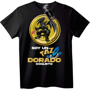 NOONEBRAND Тениска Черен Метален Дракон с Червени Очи - 6XL, Black
