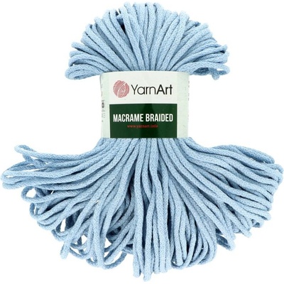YarnArt Macrame Braided 760 baby modrý 5 mm