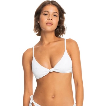 Roxy Rib Love The Surf Knot bikini top - White (Bright White)