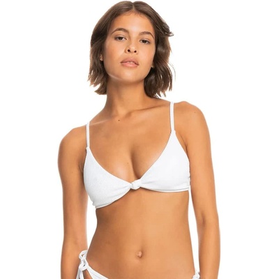 Roxy Rib Love The Surf Knot bikini top - White (Bright White)
