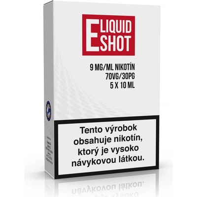 Expran GmbH Shot Booster PG30/VG70 9mg 5x10ml