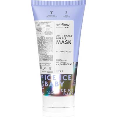 So!flow Cooling Mask Blonde Hair маска за коса неутрализиращ жълтеникавите оттенъци 200ml