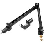 SteelSeries Стойка за микрофон SteelSeries Alias Boom Arm, за микрофони с резба 3/8" и 5/8", 360° въртене, черна (SS-60474)