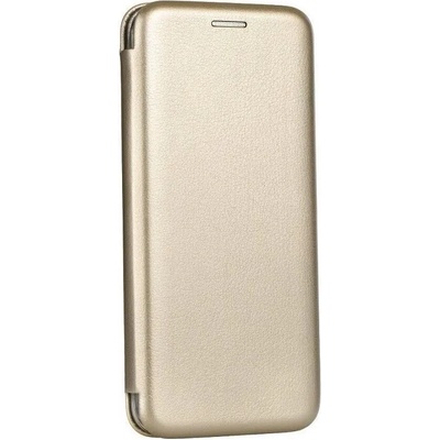 Forcell Кожен Калъф за Samsung A03, Forcell Elegance Book Case, Златист (5903396155079)