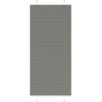 vidaXL Плисирана щора Антрацит 95x200 cm Ширина на плата 94, 4 cm (4015108)