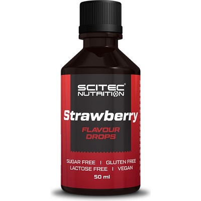 Scitec Nutrition Flavour Drops jahoda 50 ml