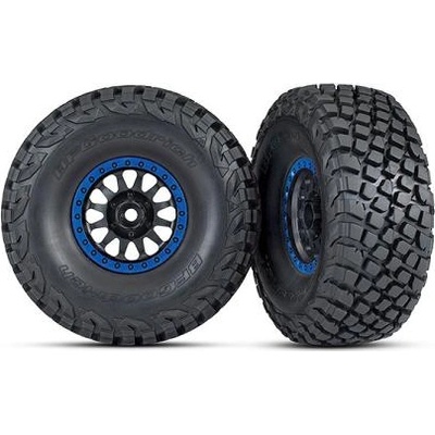 Traxxas велосипед 3.2/2.2", диск Method Racing син, гуми Baja KR3 (2)