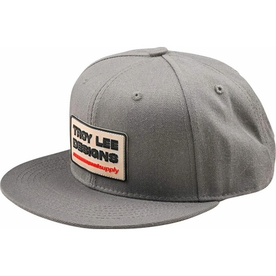TROY LEE DESIGNS FLAT BILL SNAPBACK FACTORY SMOKE BLUE