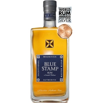 Blue Stamp Mauritius 42% 0,7 l (holá láhev)