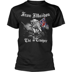 Iron Maiden Sketched Trooper Тениска с къс ръкав Black S (IMTEE22MB01)