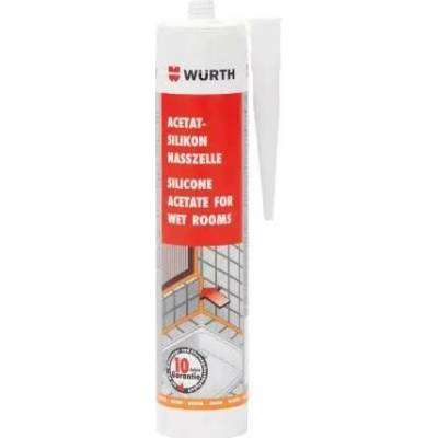 WURTH Silikon Acetát pro koupelny 310ml
