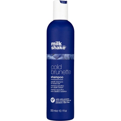 Milk_Shake Cold Brunette Shampoo tónovací šampon pre hnedé vlasy 300 ml