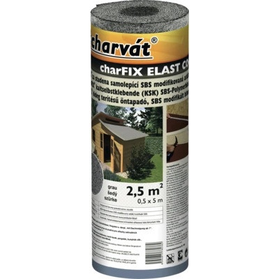Charvát Pás asfaltový charFIX ELAST COOLna šedý 0,5x5m