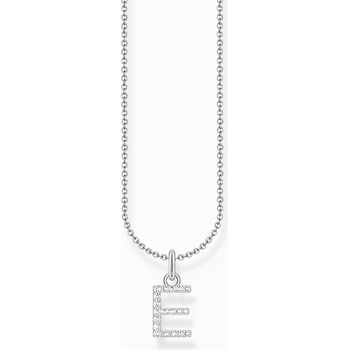Thomas Sabo KE2244-051-14-L45V Silver necklace letter E , Жени