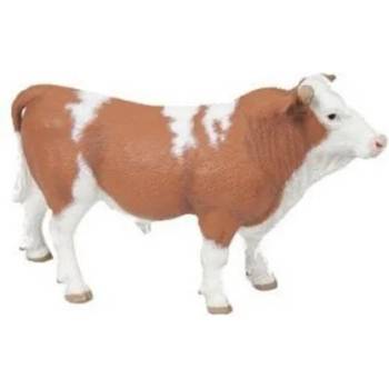 Papo - Фигурка за колекциониране и игра - Бик Симентал (51142)
