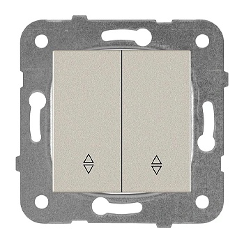 Image 1 of Panasonic КАРЕ ПЛЮС ДВОЕН ДЕВИАТОР КЛЮЧ МЕХ. БРОНЗ (wktt00112br-eu2)