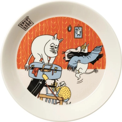 Talíř Moomin Holiday rush 19cm