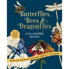 Butterflies, Bees & Dragonflies Coloring Book