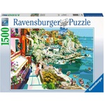 Ravensburger Пъзел Ravensburger от 1500 части - Романс в Чинкуе Тере (16953)