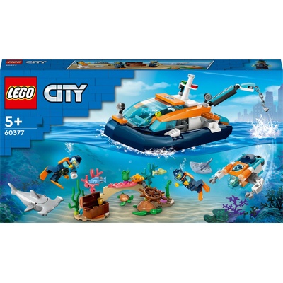 LEGO® City 60377 Prieskumná ponorka potápačov