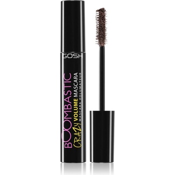Gosh Boombastic спирала за обем и извиване на мигли цвят 005 Chocolate Brown 13ml