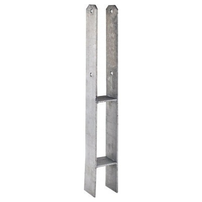 H-kotva na stĺpik 71x60x600 mm