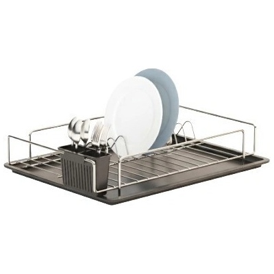 СУШИЛНИК ЗА СЪДОВЕ ХРОМ 47x32x9СМ (sm010)