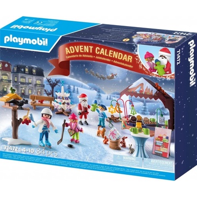 PLAYMOBIL 71472 Adventný kalendár Výlet na vianočné trhy