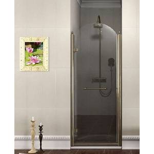 SAPHO Antique - Врати за душ с въртяща се крило, 80 см, лява, Coated Glass, прозрачно стъкло GQ1280LC (GQ1280LC)